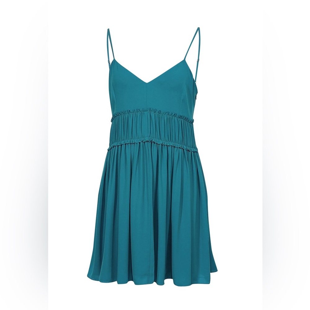 Cinq a Sept Fit & Flare V-Neck Dress